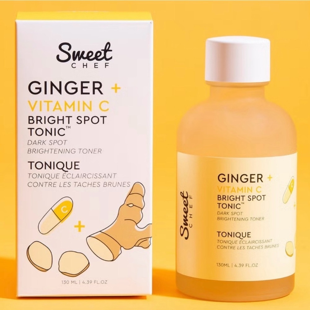Sweet Chef Ginger + Vitamin C Bright Spot Tonic - Dark Spot Brightening Toner